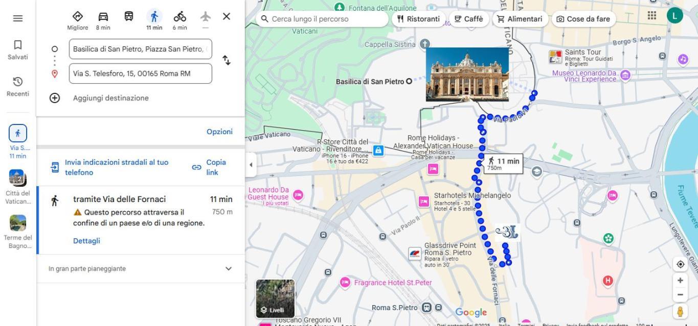 Le 3 Elle Vaticano San Pietro โรม ภายนอก รูปภาพ